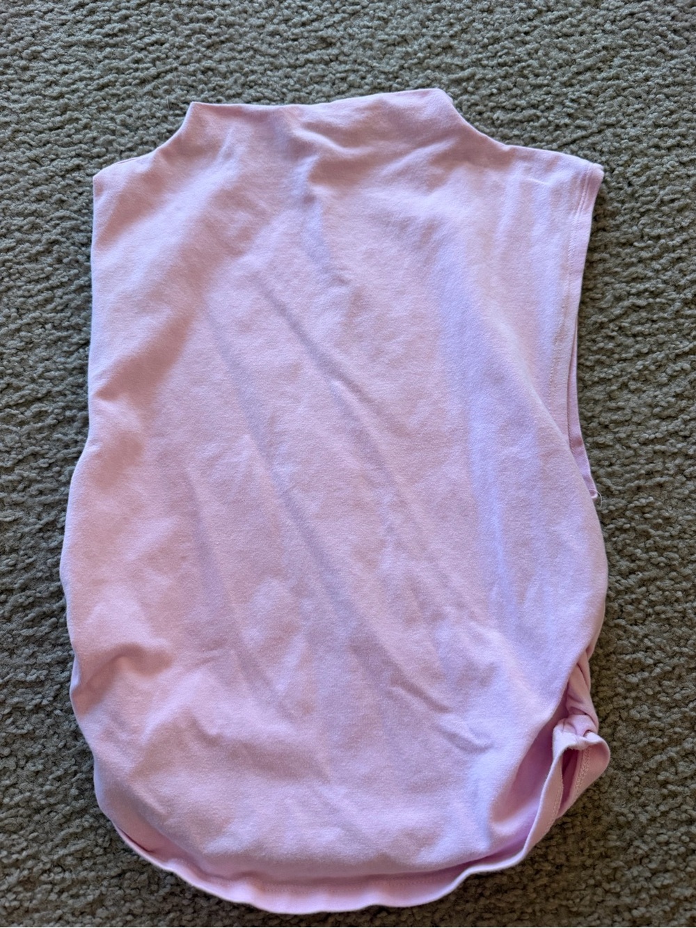AmazonSleeveless Mock Neck Tank Top